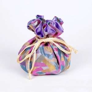 Confetti Brocade Jewelry Pouch – Drawstring Bag