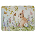 Easter Meadow Rectangular Platter 16in x 12in