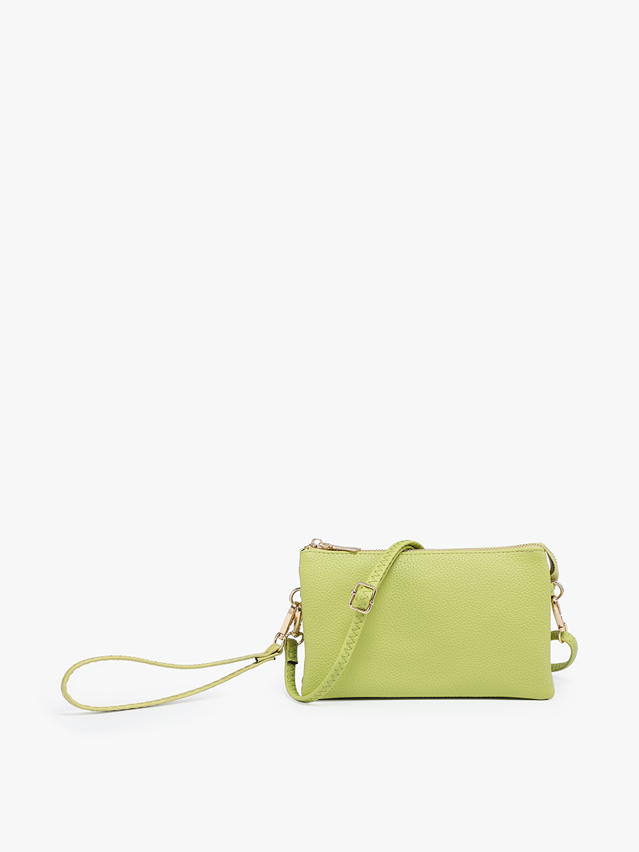 Riley Monogrammable 3 Compartment Crossbody/Wristlet | M013
