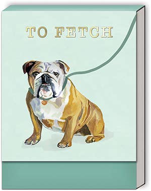 Molly & Rex Pocket Notepad-Bulldog