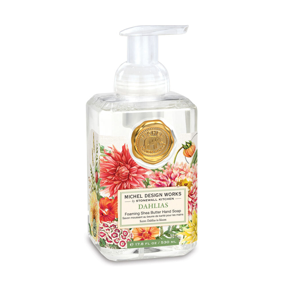 Michel Design Dahlia Foaming Shea Butter Handsoap