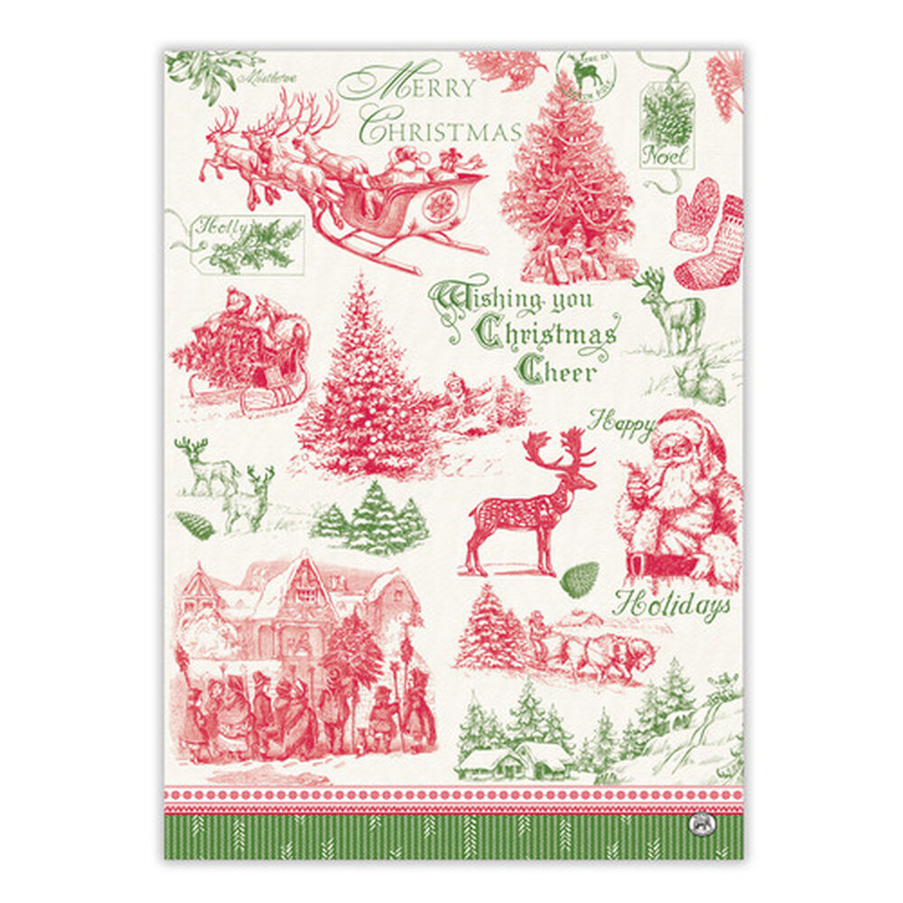 Michel Design It's Christmastime Kitchen Towel