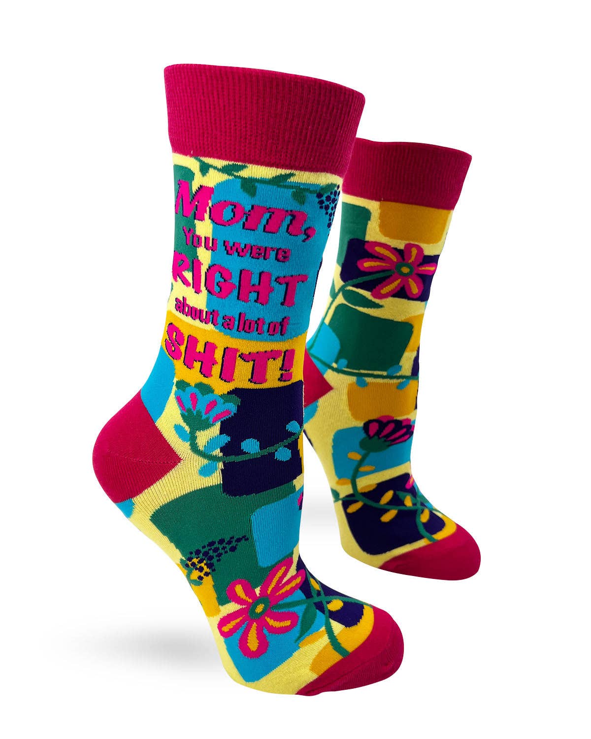 Mom, You Were Right About a Lot of Shit Women's Novelty Socks