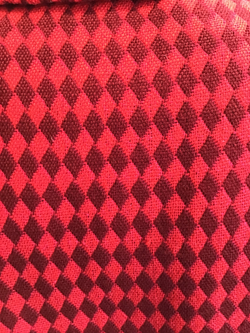 1960s Red and Black Wool Suit by Rose Bertin of Zurich Size 8