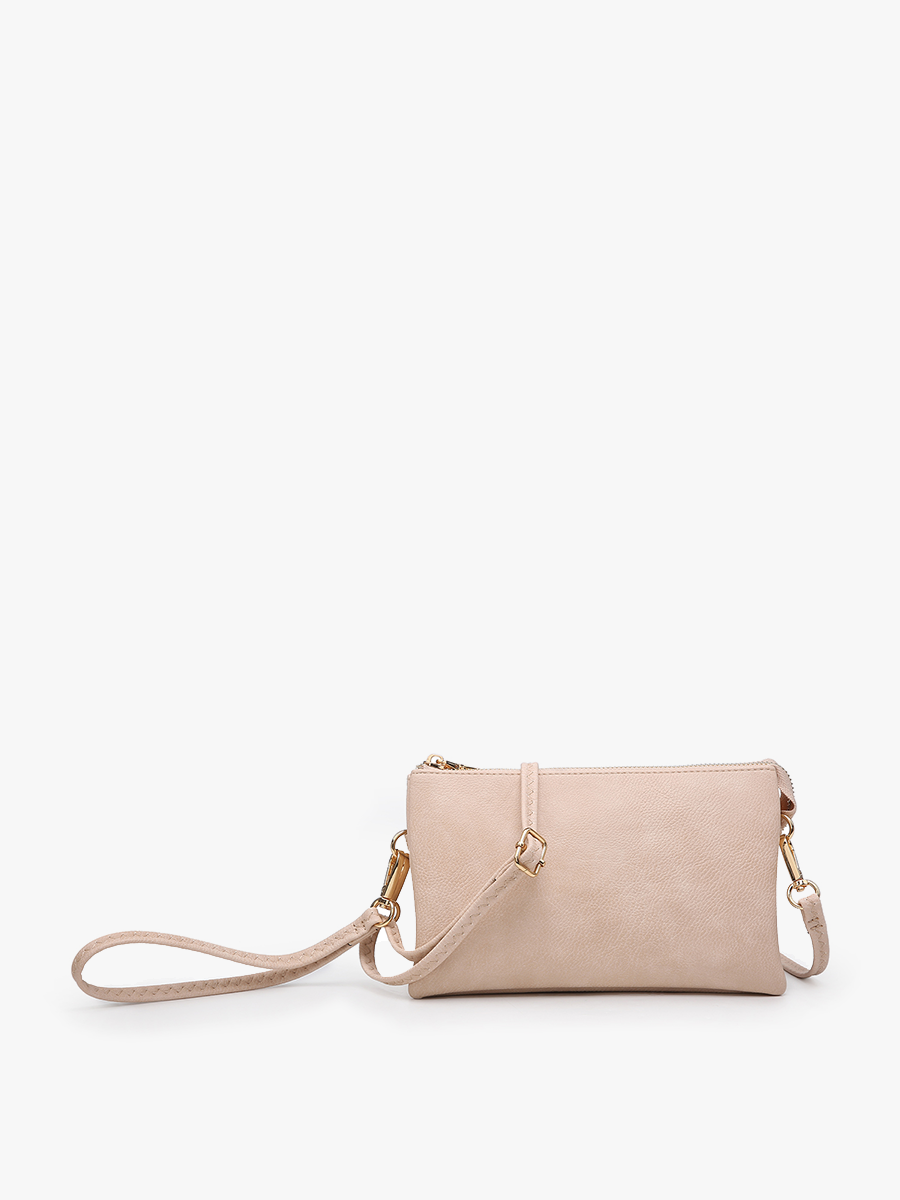 Riley Monogrammable 3 Compartment Crossbody/Wristlet | M013