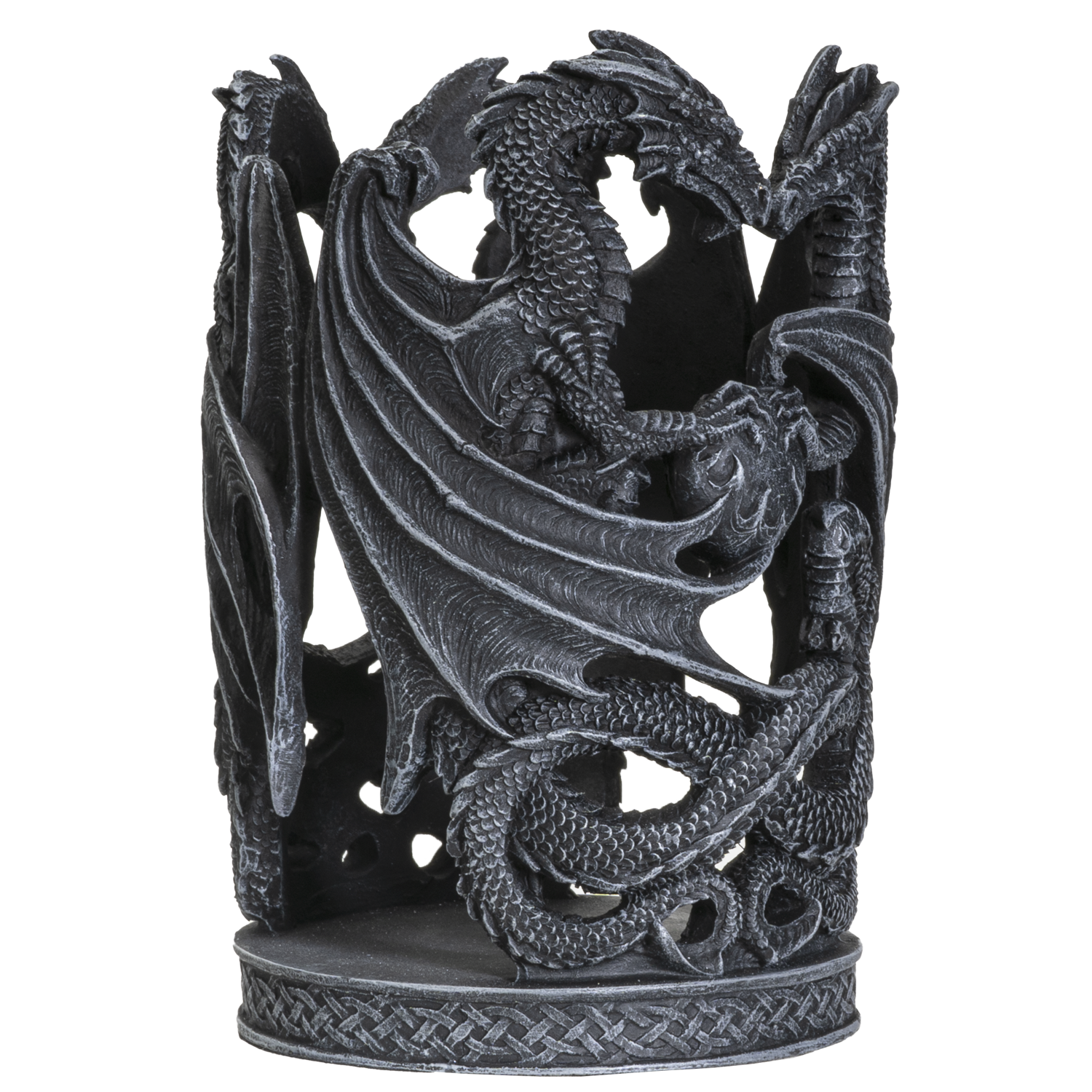 Dragon Holder for  Pillar candle  or Wine Bottle