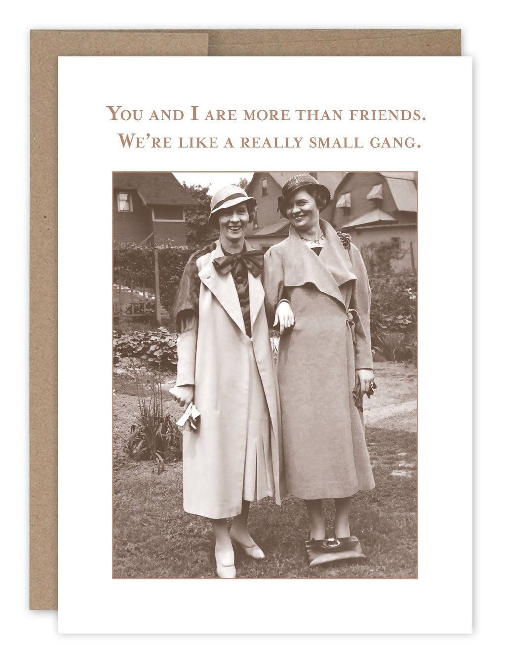 Really Small Gang Friendship / Just Because Card
