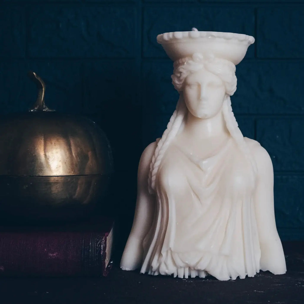 Caryatid Pillar Candle