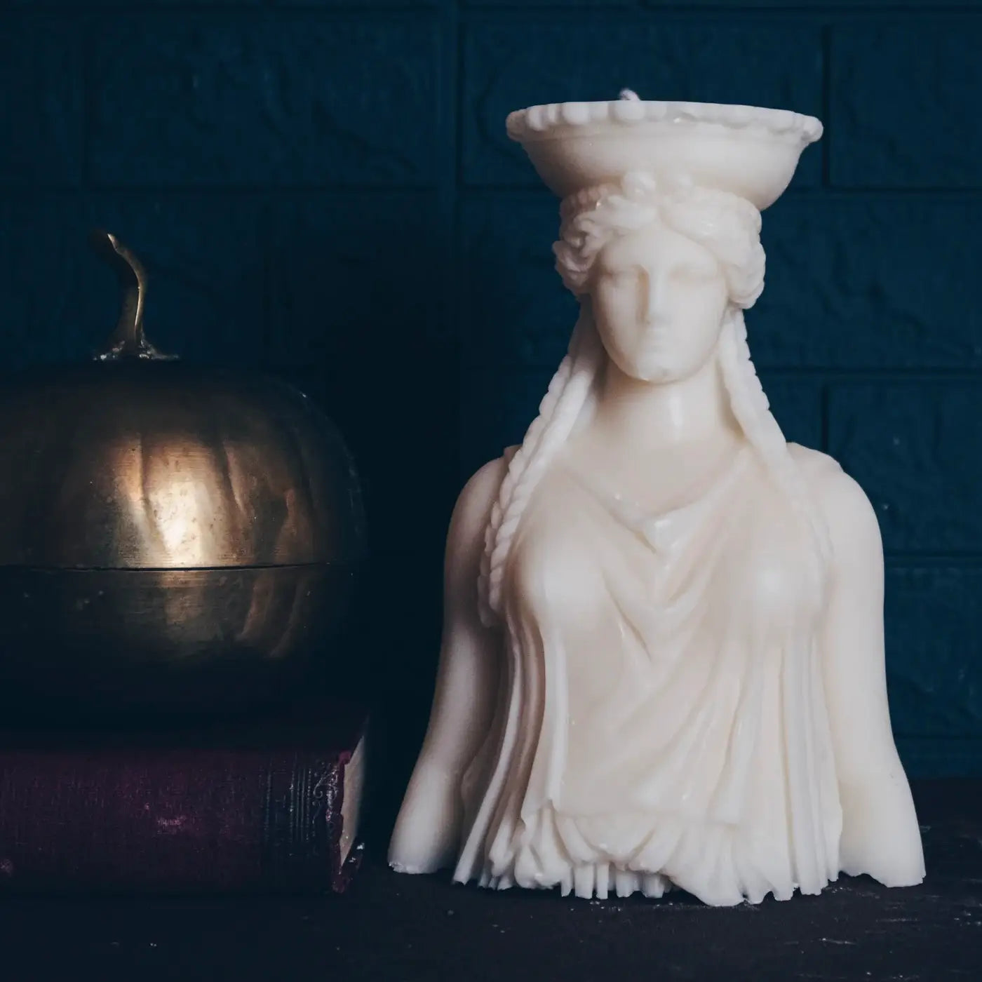Caryatid Pillar Candle