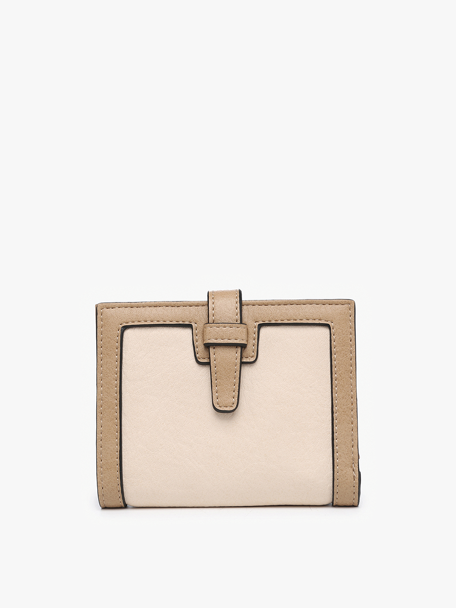 Bessie Canvas Wallet w/ Slip Closure | WL2066