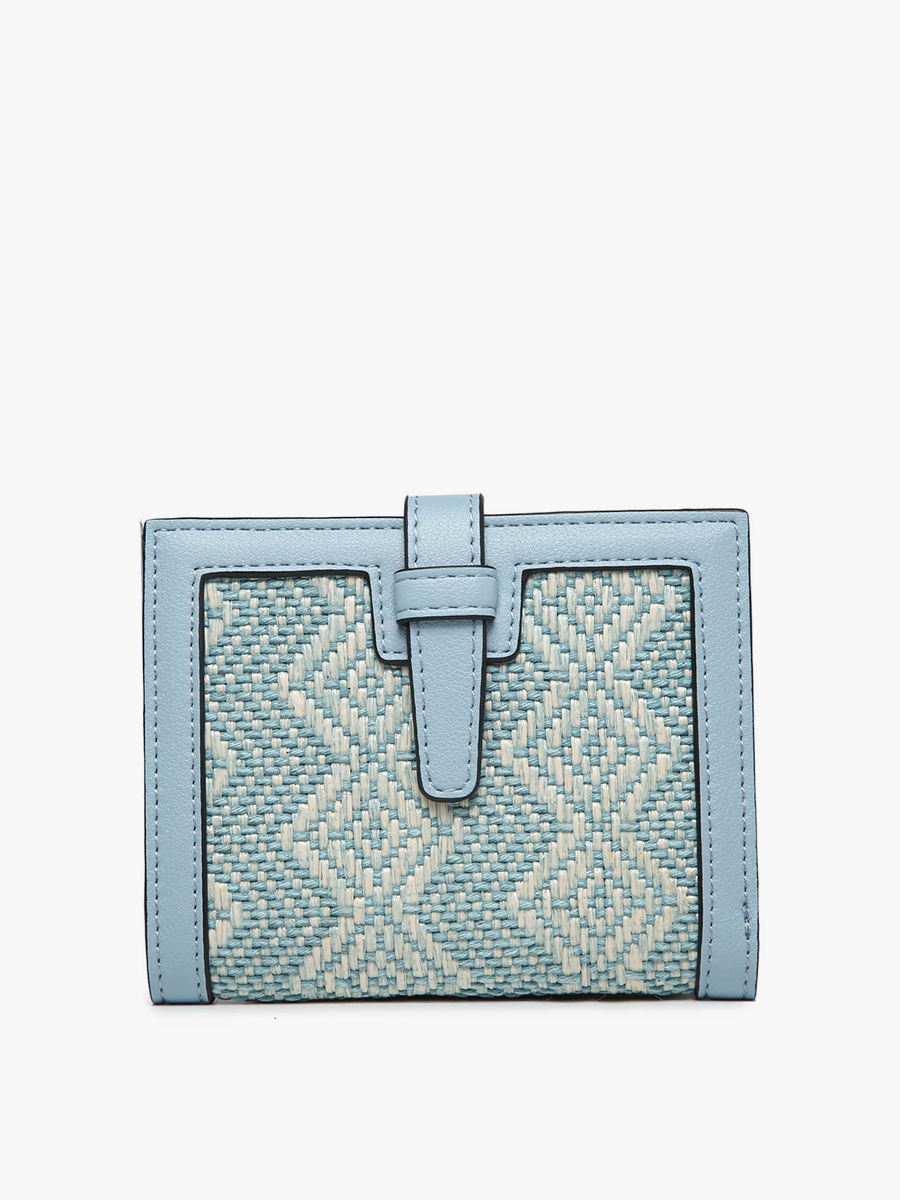 Bessie Canvas Wallet w/ Slip Closure | WL2066
