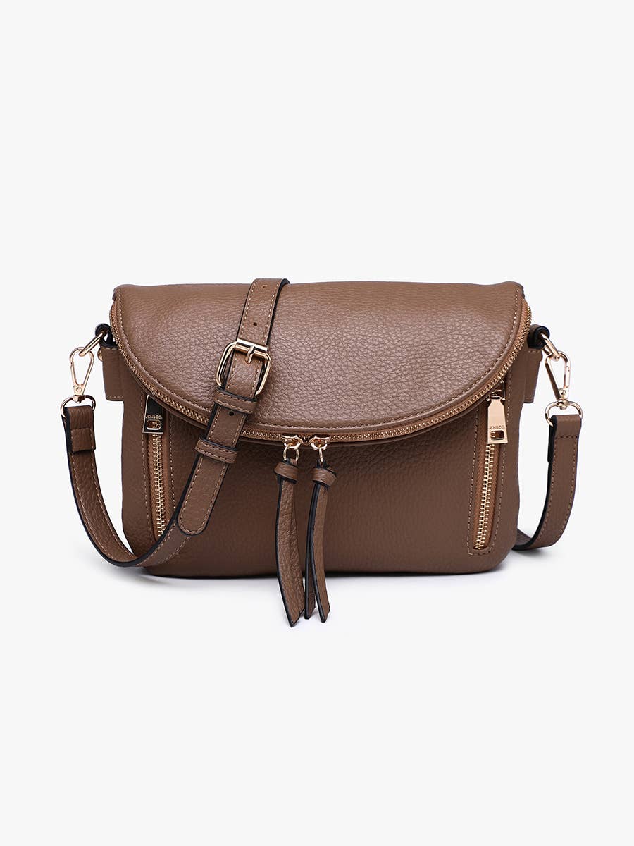 Aubree Flapover Multi-compartment Crossbody Bag | M2768