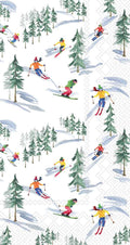 Paper Guest Towel 16 Ct Down The Slope Christmas