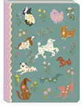 Softcover Journal Flower Pets Dogs