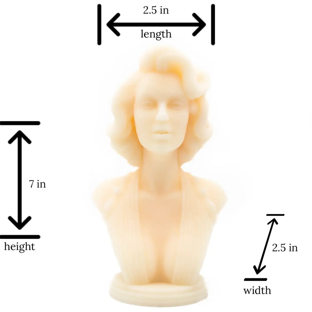 Marilyn Monroe Pillar Candle