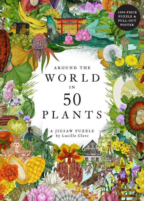 Around the World in 50 Plants Puzzle