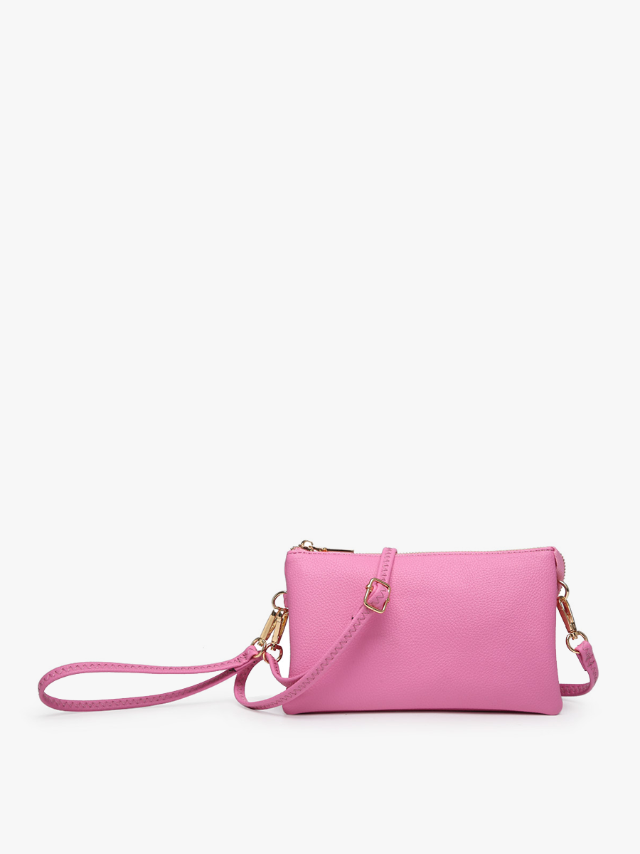 Riley Monogrammable 3 Compartment Crossbody/Wristlet | M013