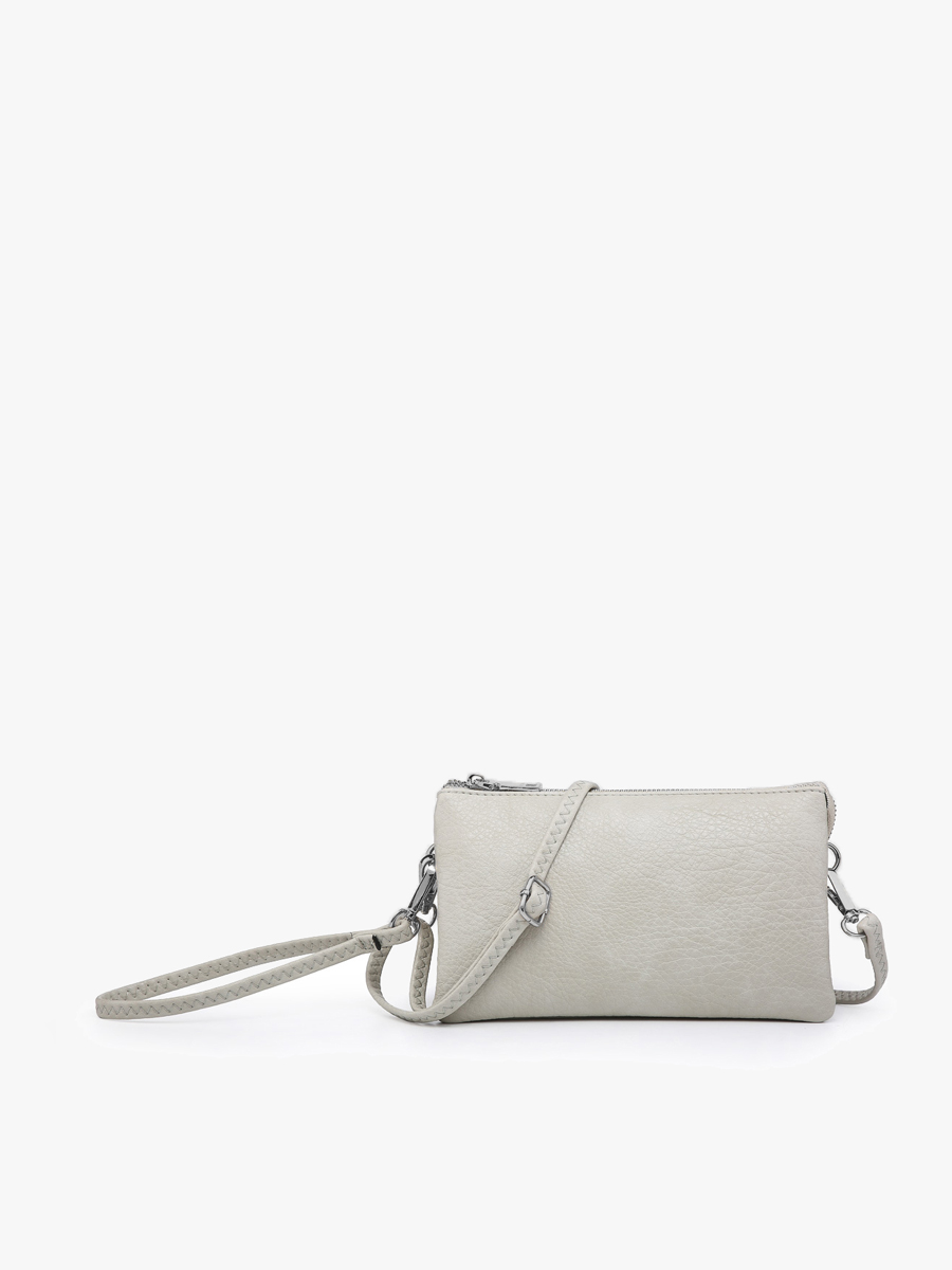 Riley Monogrammable 3 Compartment Crossbody/Wristlet | M013