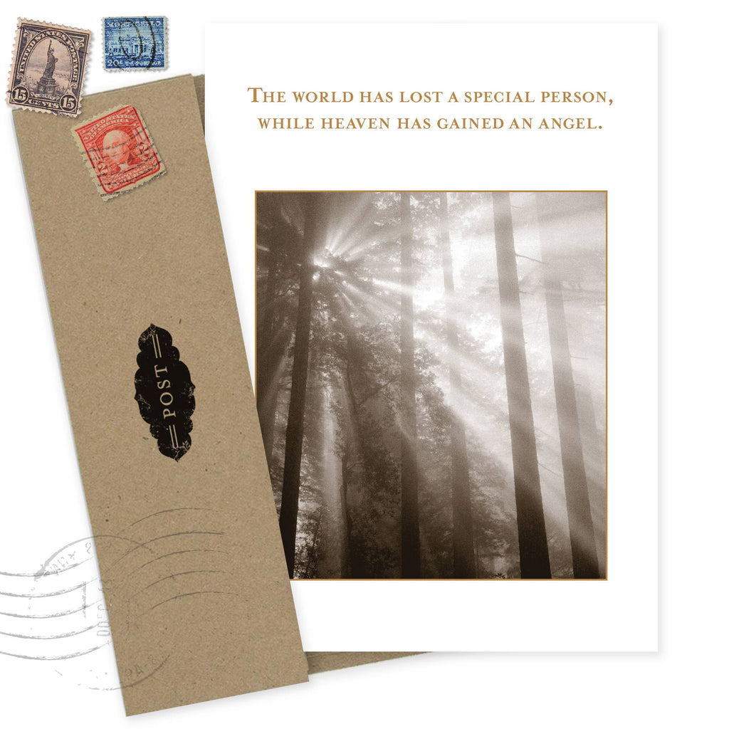 Gained An Angel Sympathy Card