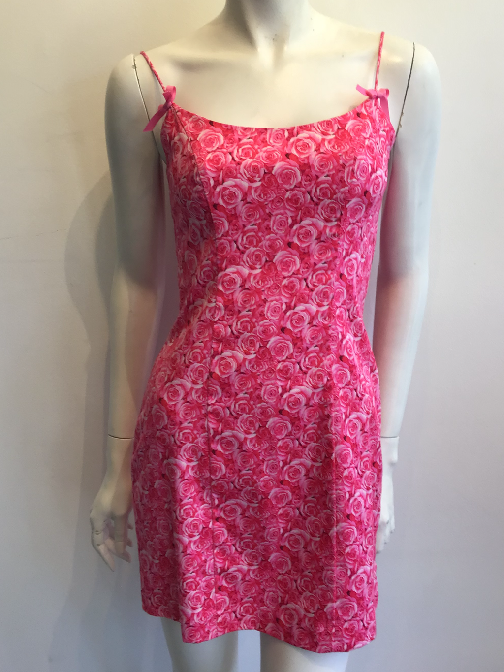 2000s Pink Cynthia Rawley Cotton Dress Size 2