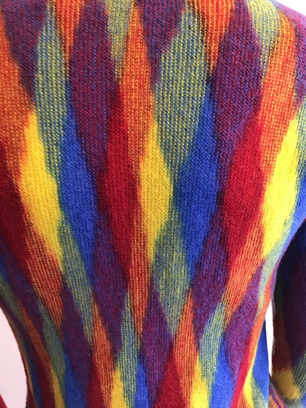 1970’s Halston Wool Rainbow Sweater Size 6