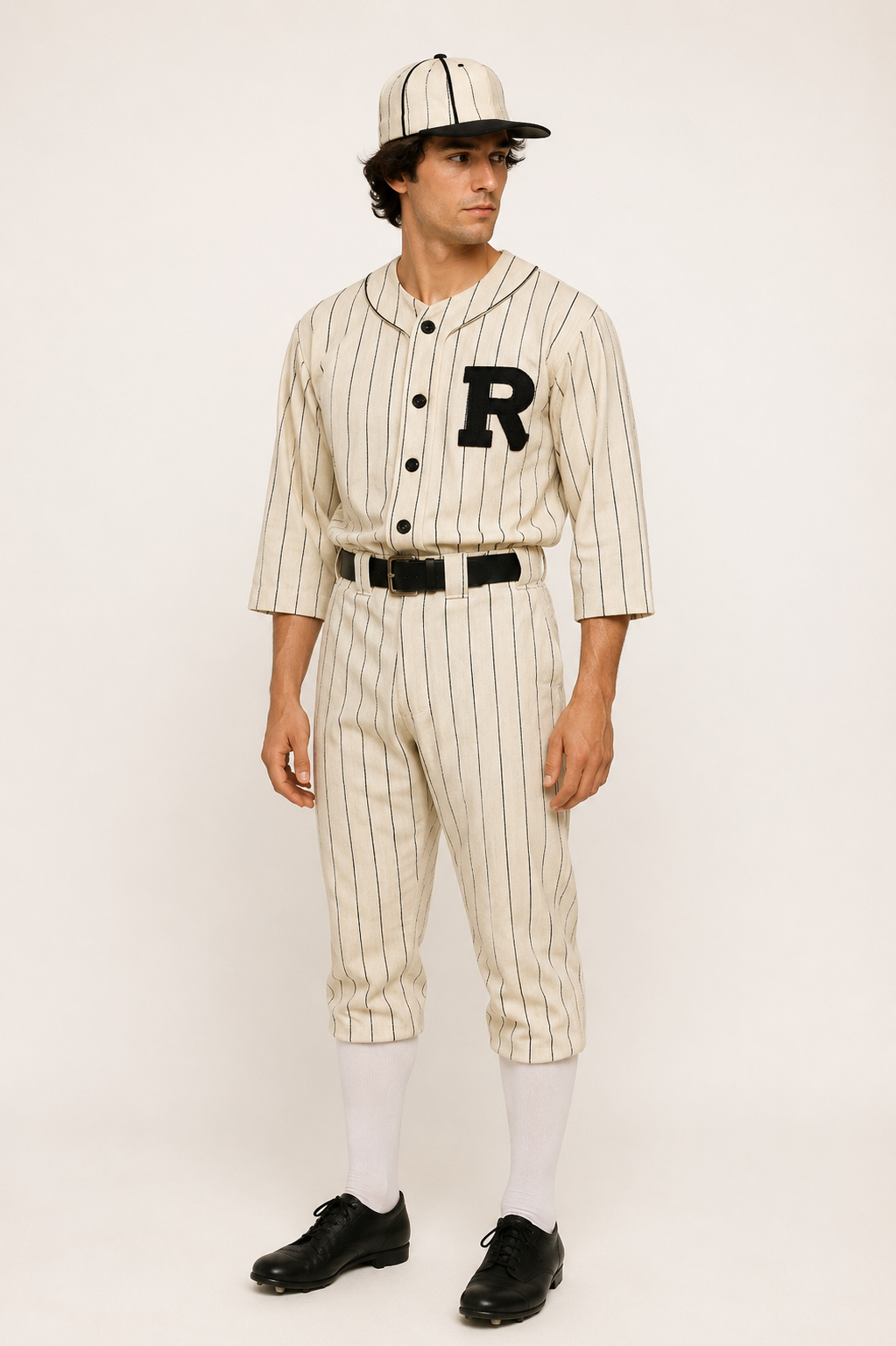 Antique Baseball Uniform, 1950’s Men's Costume Rental
