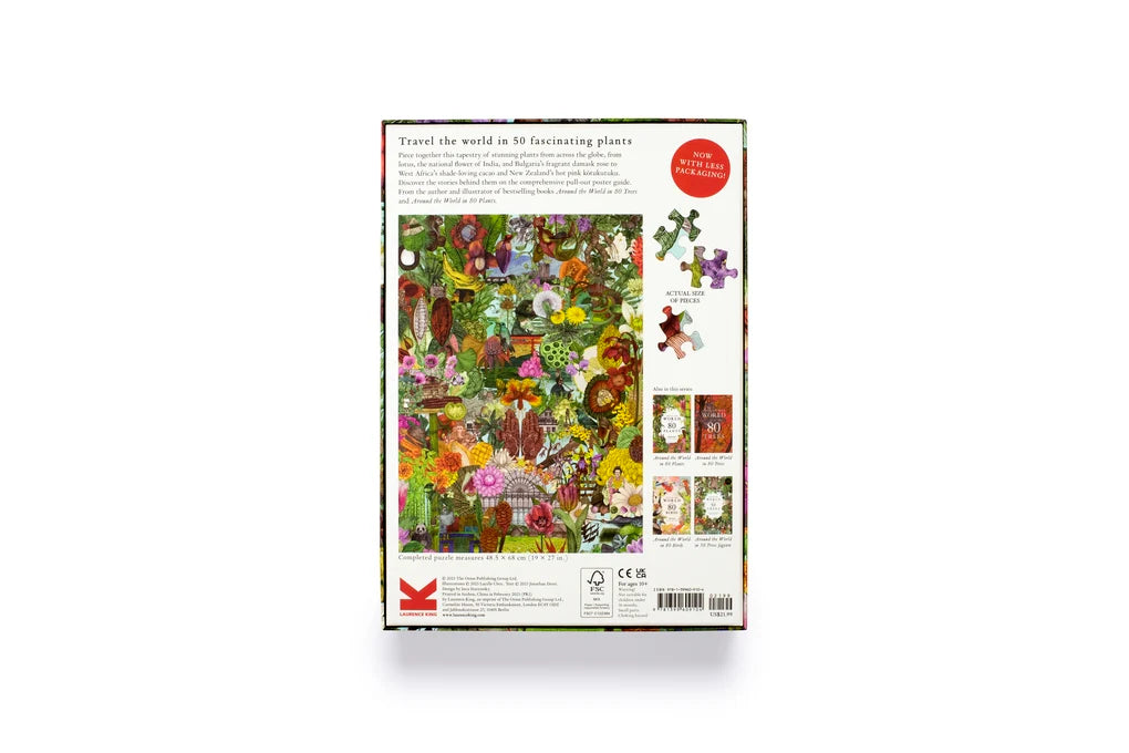 Around the World in 50 Plants Puzzle back