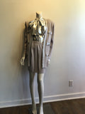 1980’s St John Silver and Pewter wool/Rayon Blend Evening Size 10