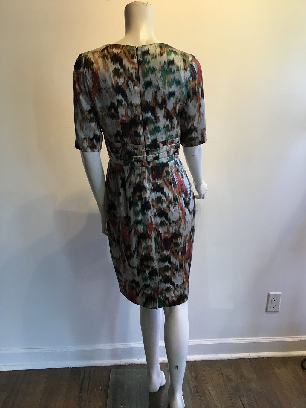 2000’s Etro Silk Multicolor Dress Size 10