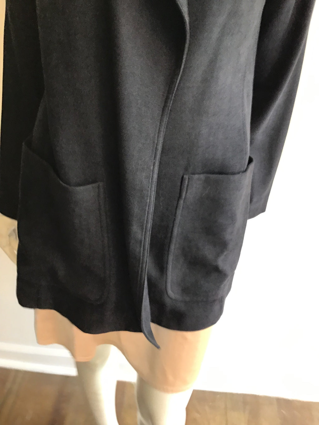 2000’s Ungaro Black Rayon Blend Jacket Size 10