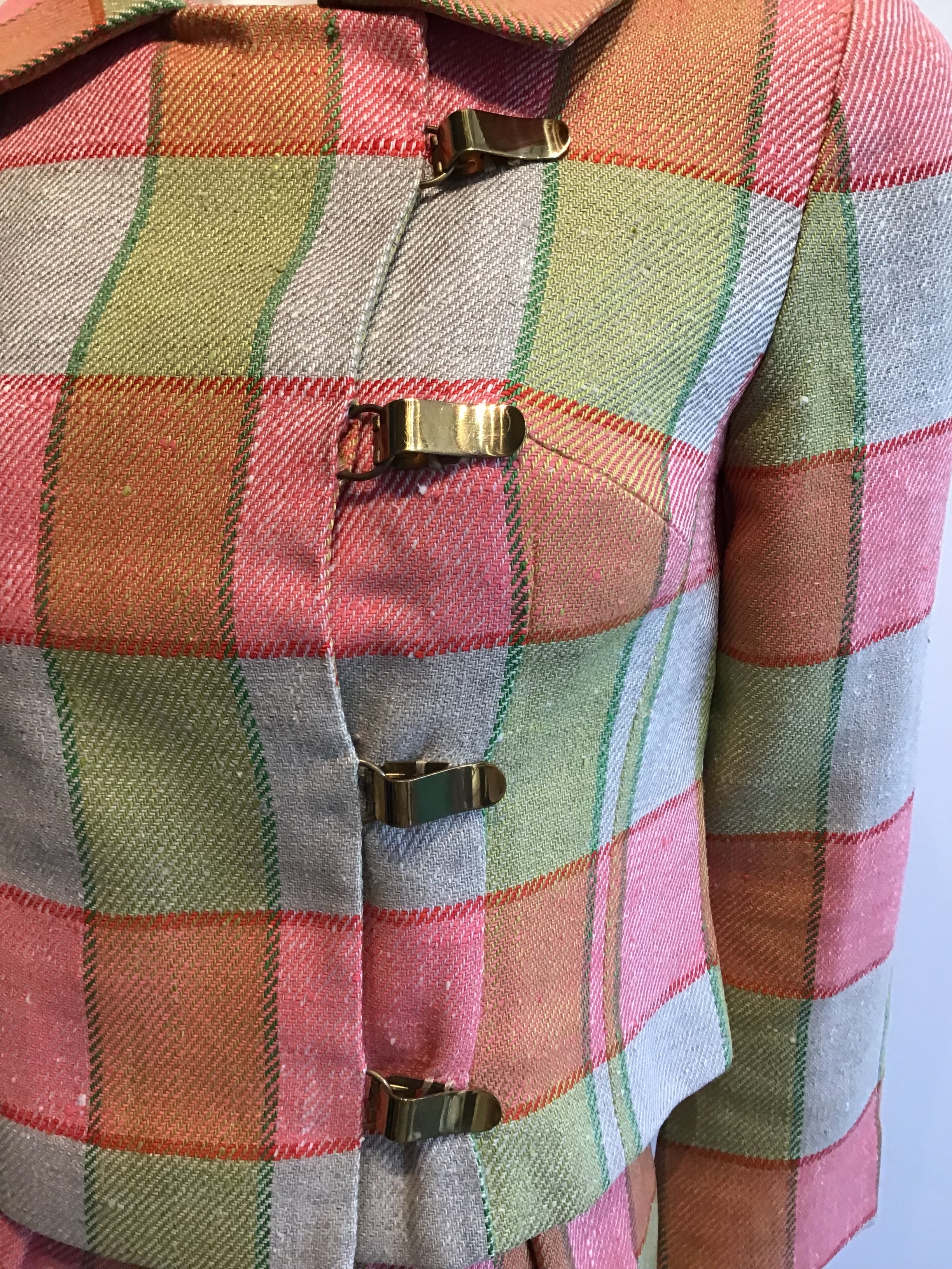 1960’s Linen/Wool Blend Sportswear Couture by Ellen Brooke  Suits Size 4