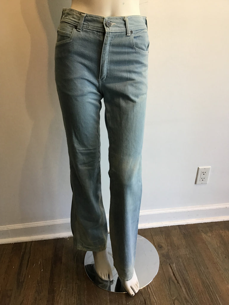 1970’s Blue Denim Hands Off Jeans Size 4