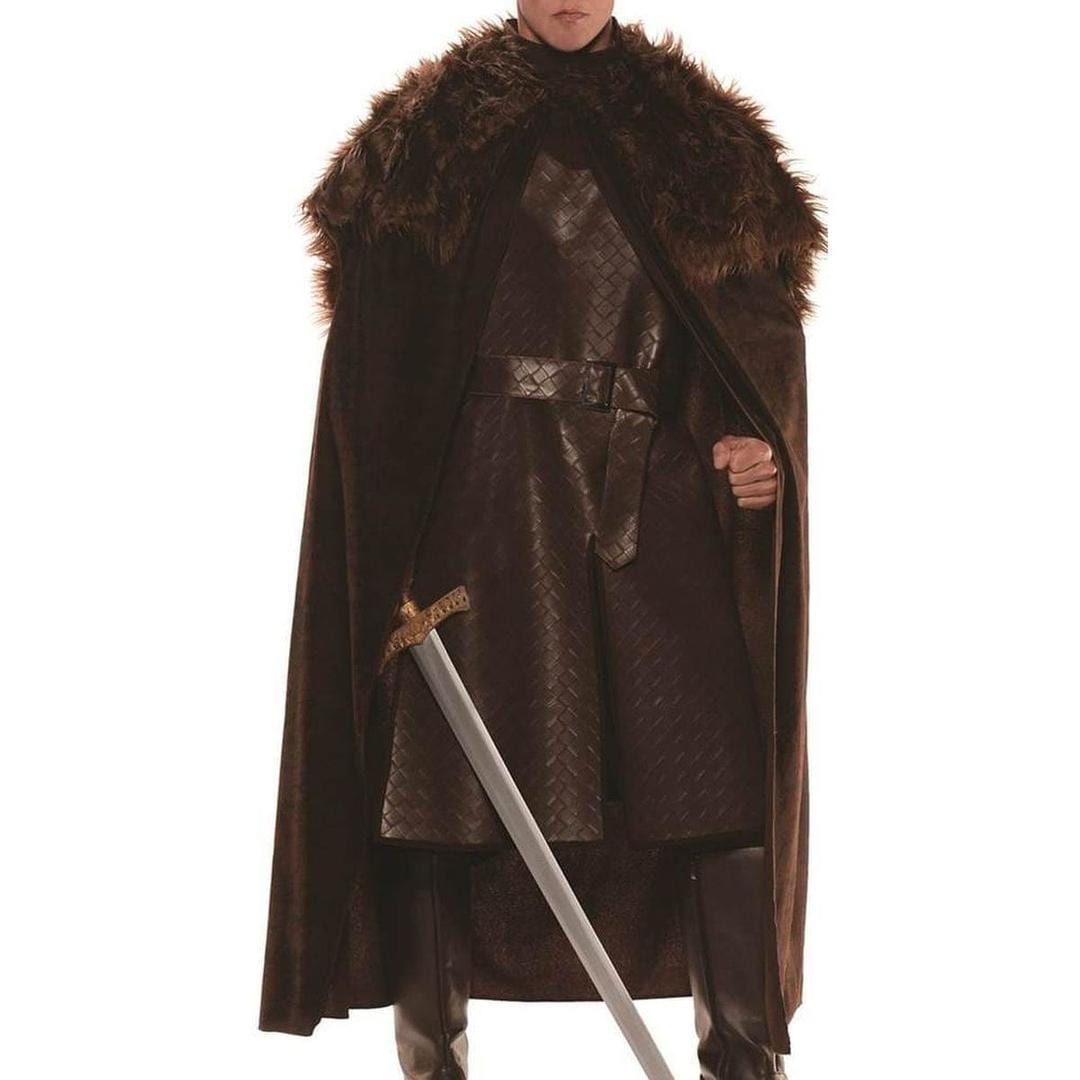 Brown Renaissance Cape Costume