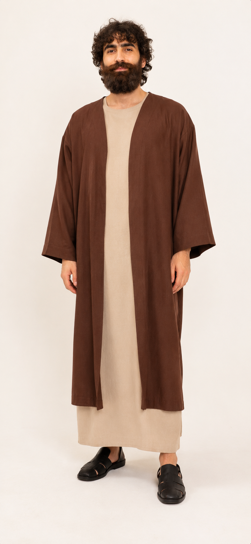 Biblical Man / Joseph Costume in Brown, Religious Men's Rental