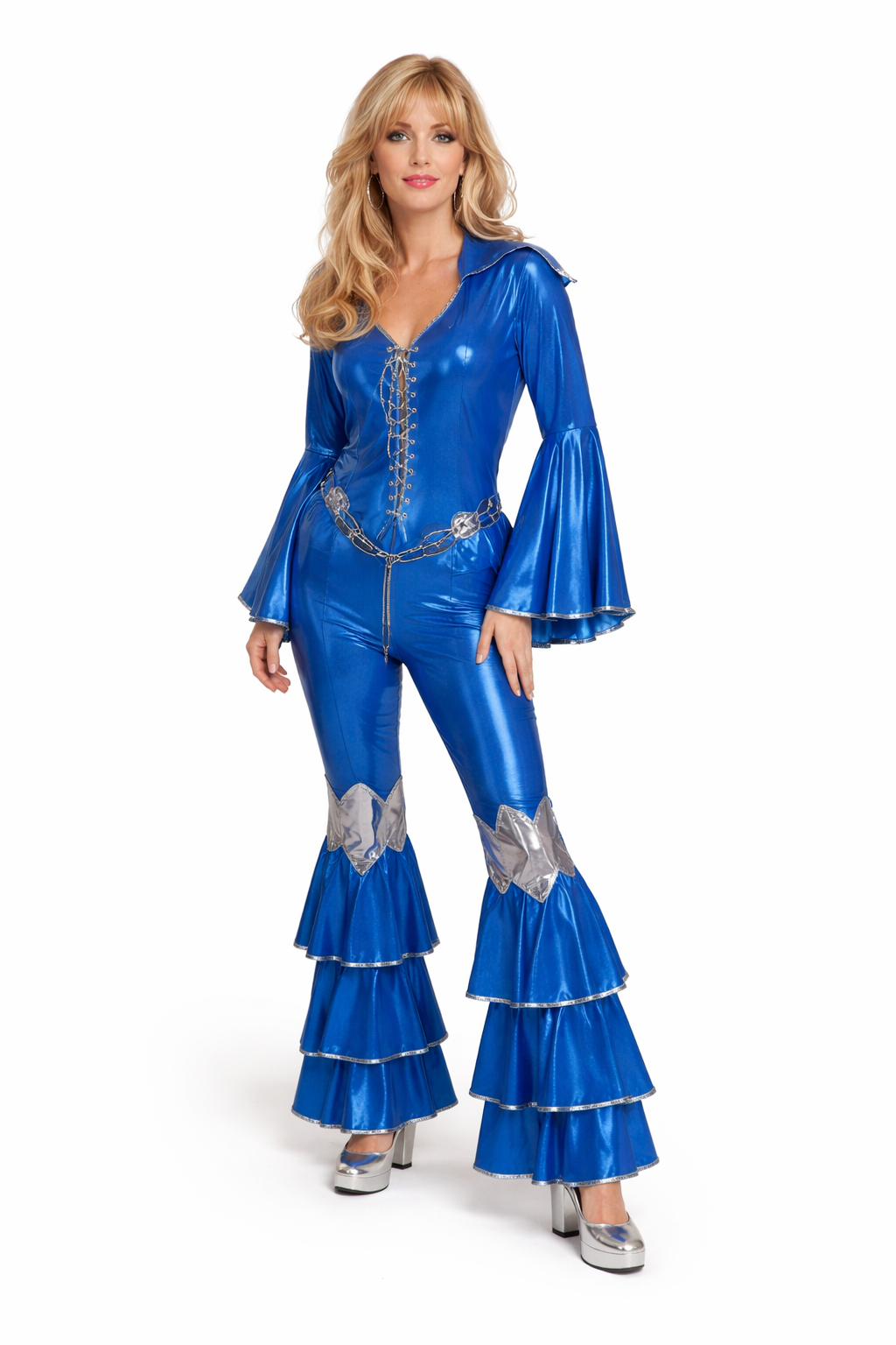Blue Abba Costume, 1970's Women’s Fashion Rental