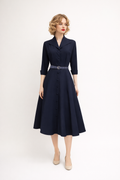 Blue Day Dress, 1950's Women's Costume Rental