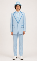Blue Tuxedo 1960's Men’s Costume Rental