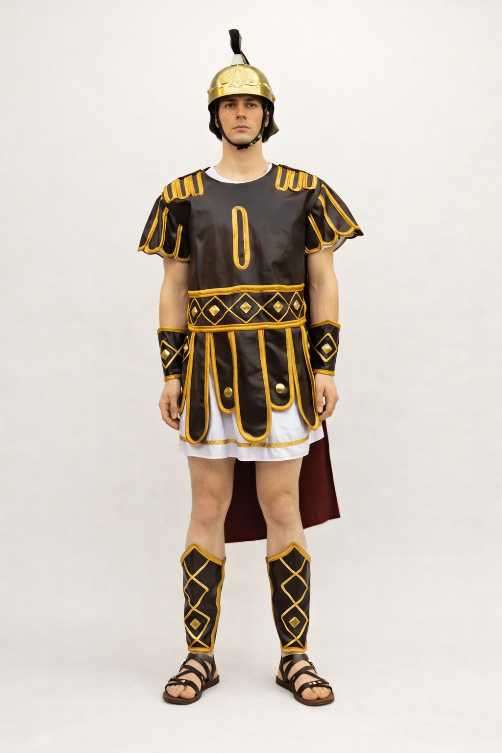 Brown Roman Centurion, Men's Costume Rental