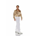 Brown Swirl Disco Shirt Costume