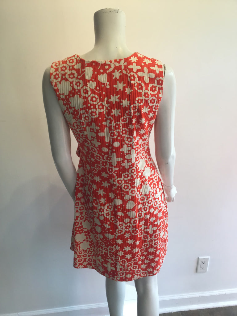 1960’s Cotton Red and White Janet Lynn Dress Size 6