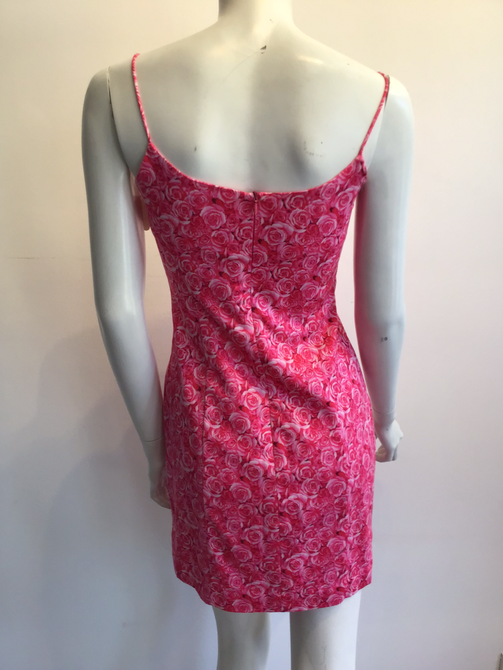 2000s Pink Cynthia Rawley Cotton Dress Size 2