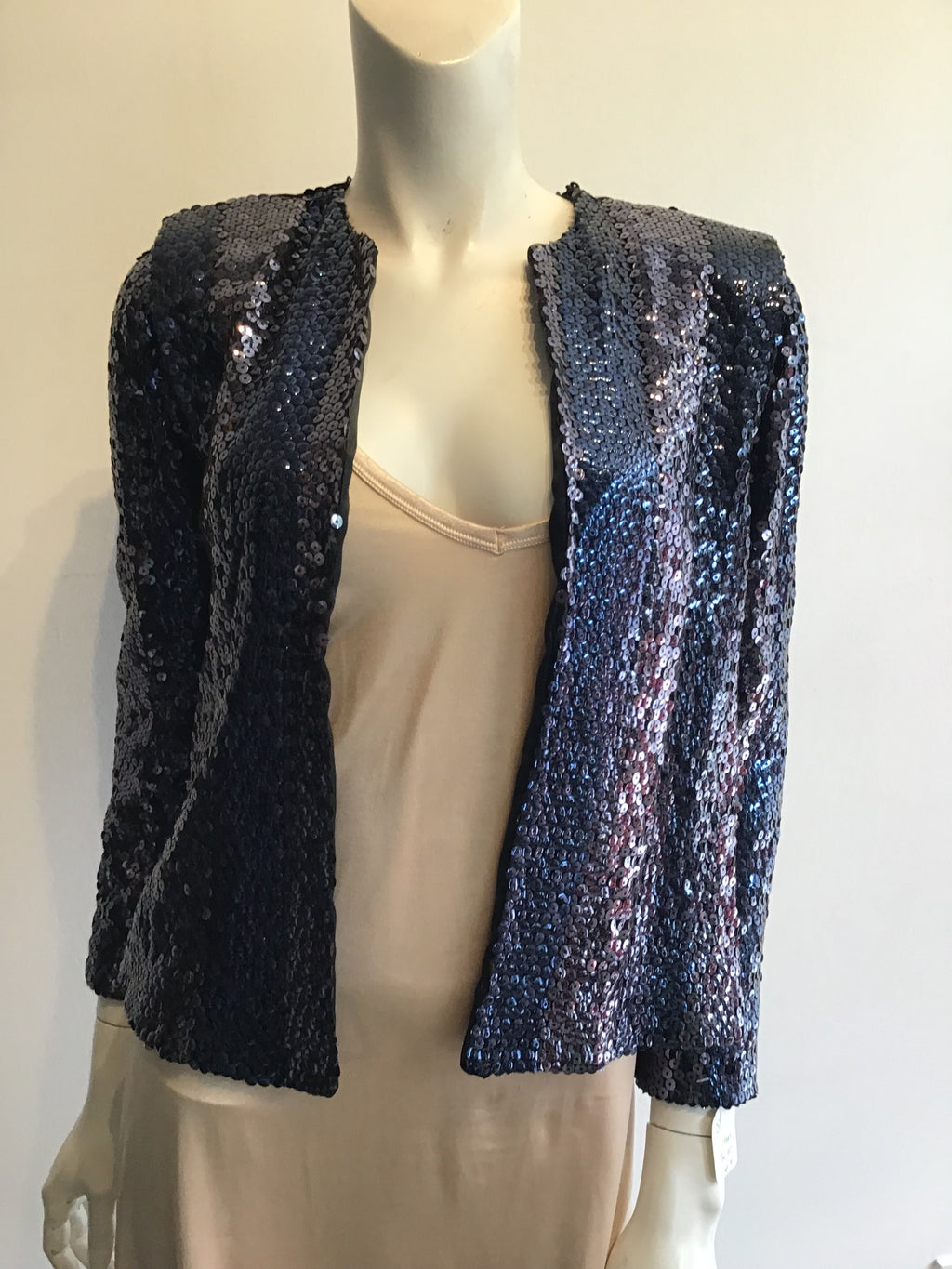 1980’s Muney New York Sequined Jacket Size 10