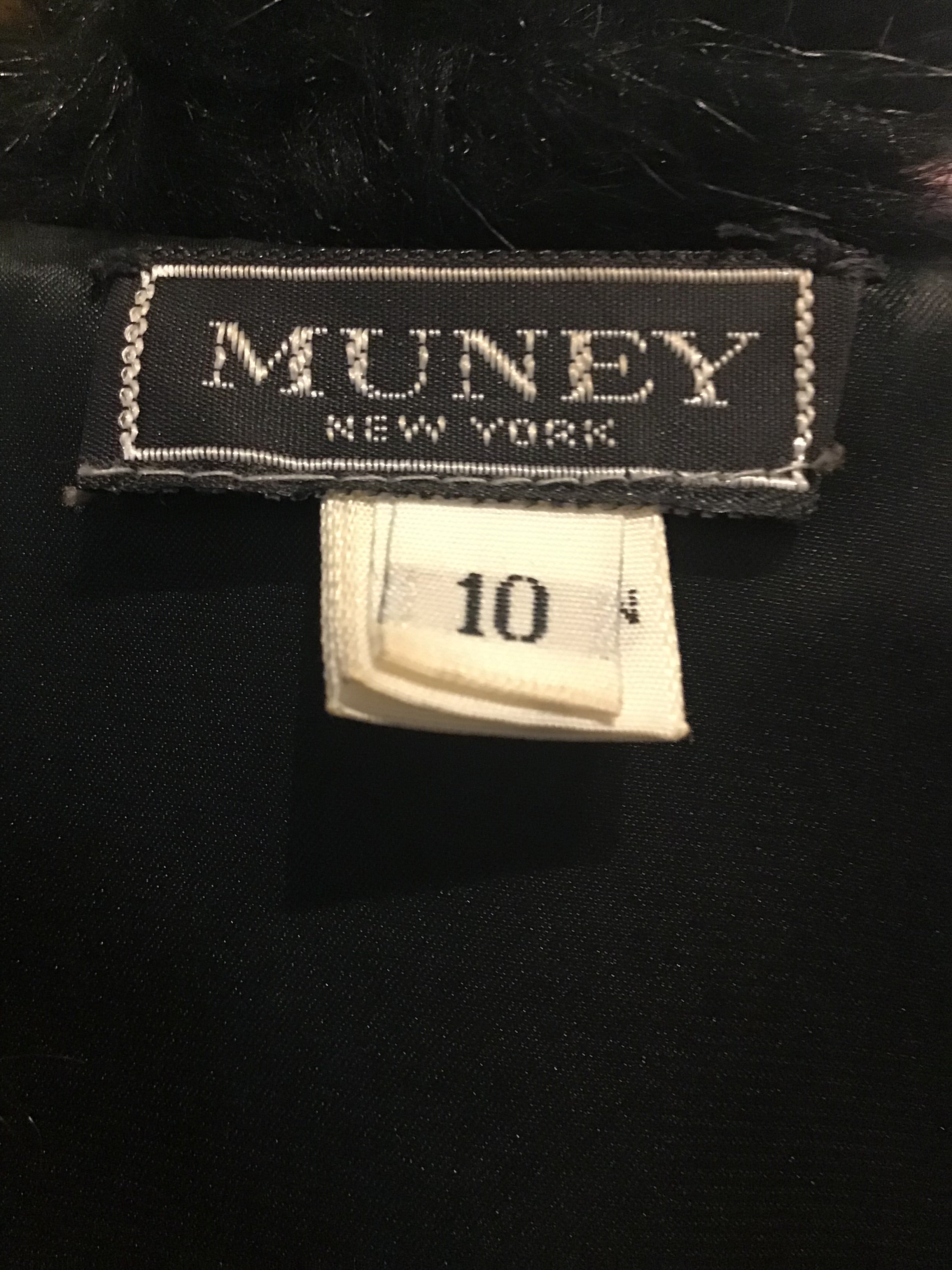 1980’s Muney New York Sequined Jacket Size 10