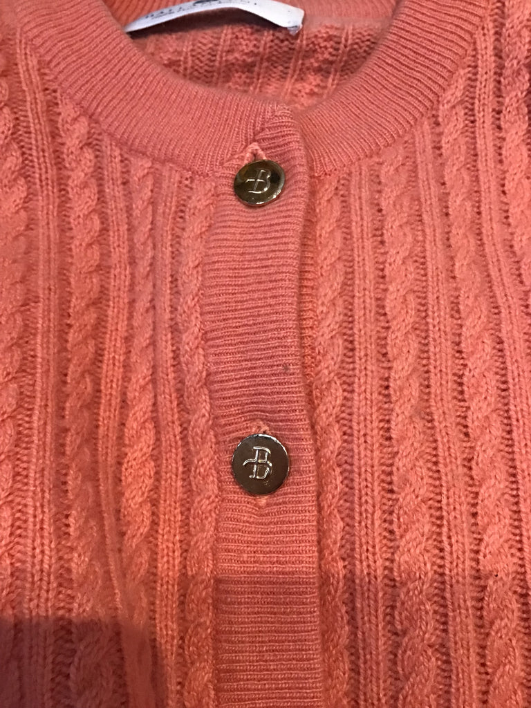 1990’s Ballentyne Cashmere Peach Sweater Size 6