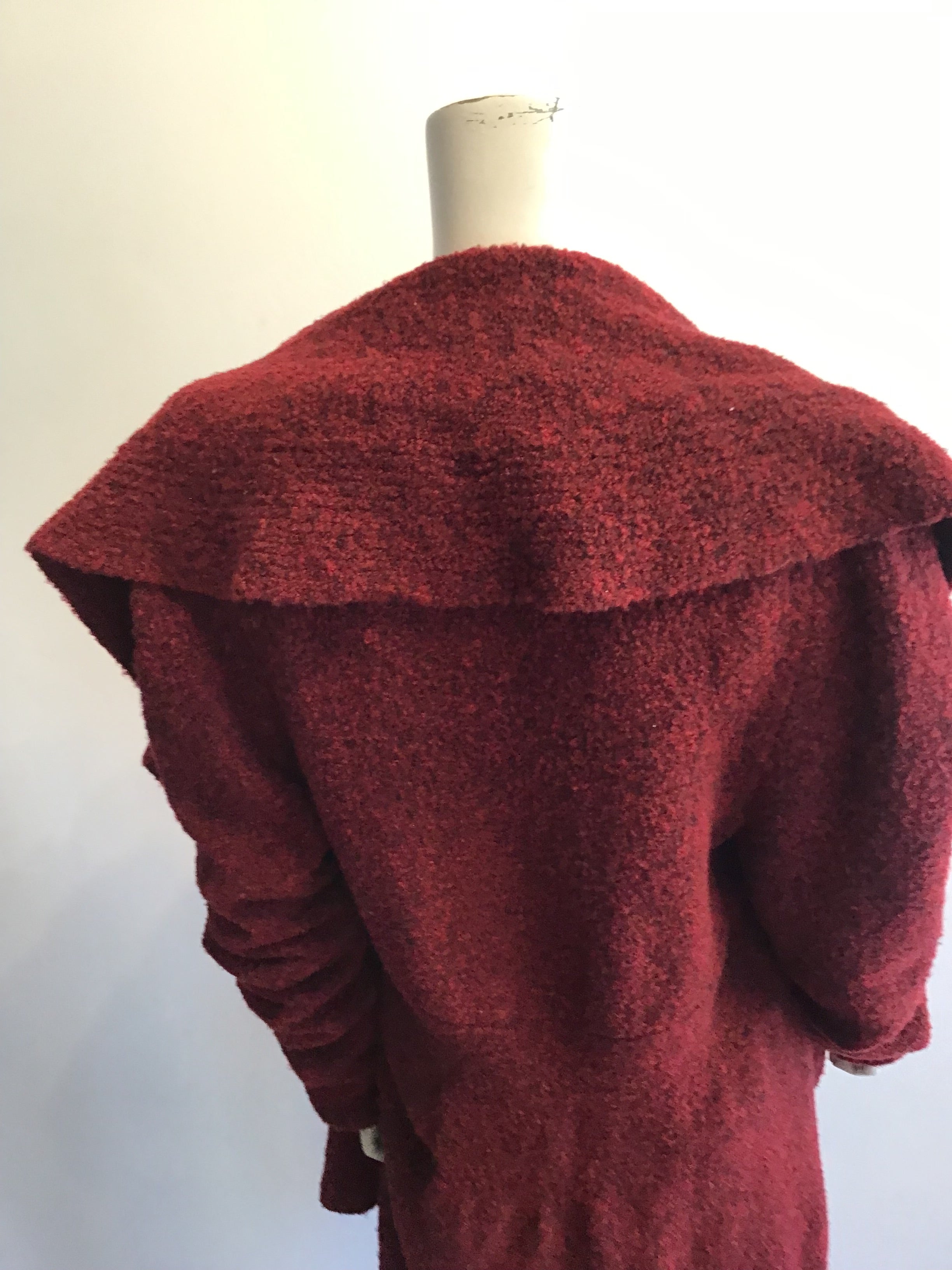 2000’s Lafayette Rust Wool Cardigan Size 10