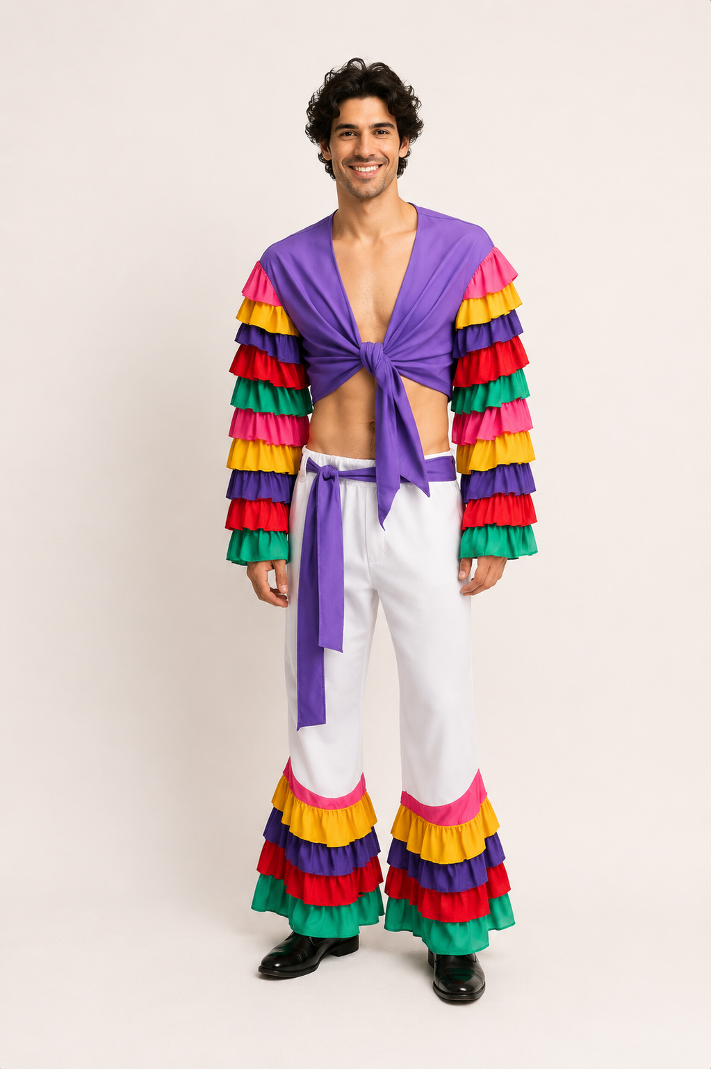 Calypso Man in Multicolor, International Men’s Costume Rental