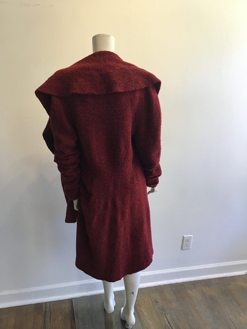 2000’s Lafayette Rust Wool Cardigan Size 10