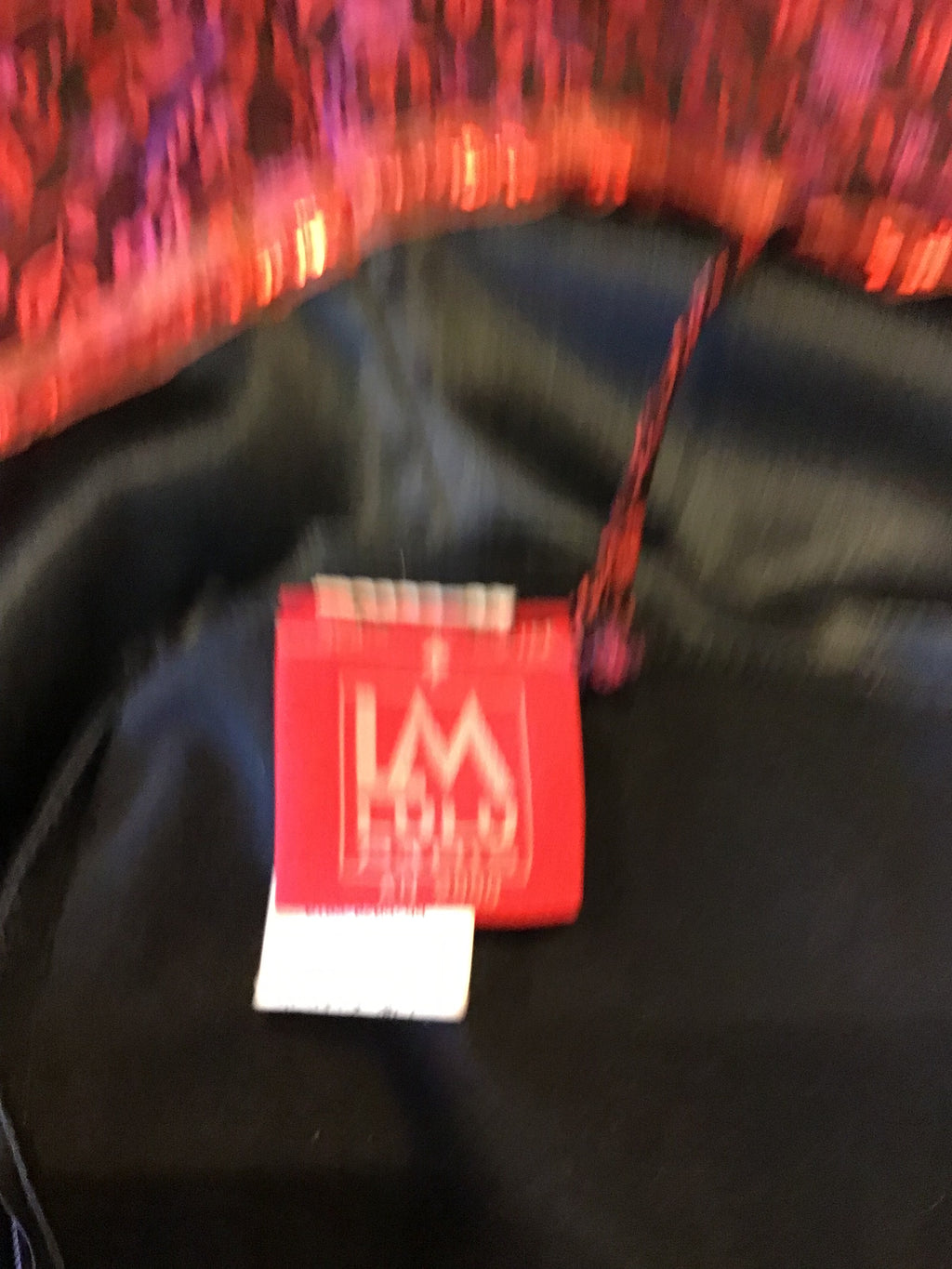 2000 Lu Lu Paris Black Acetate Party Dress Size 4