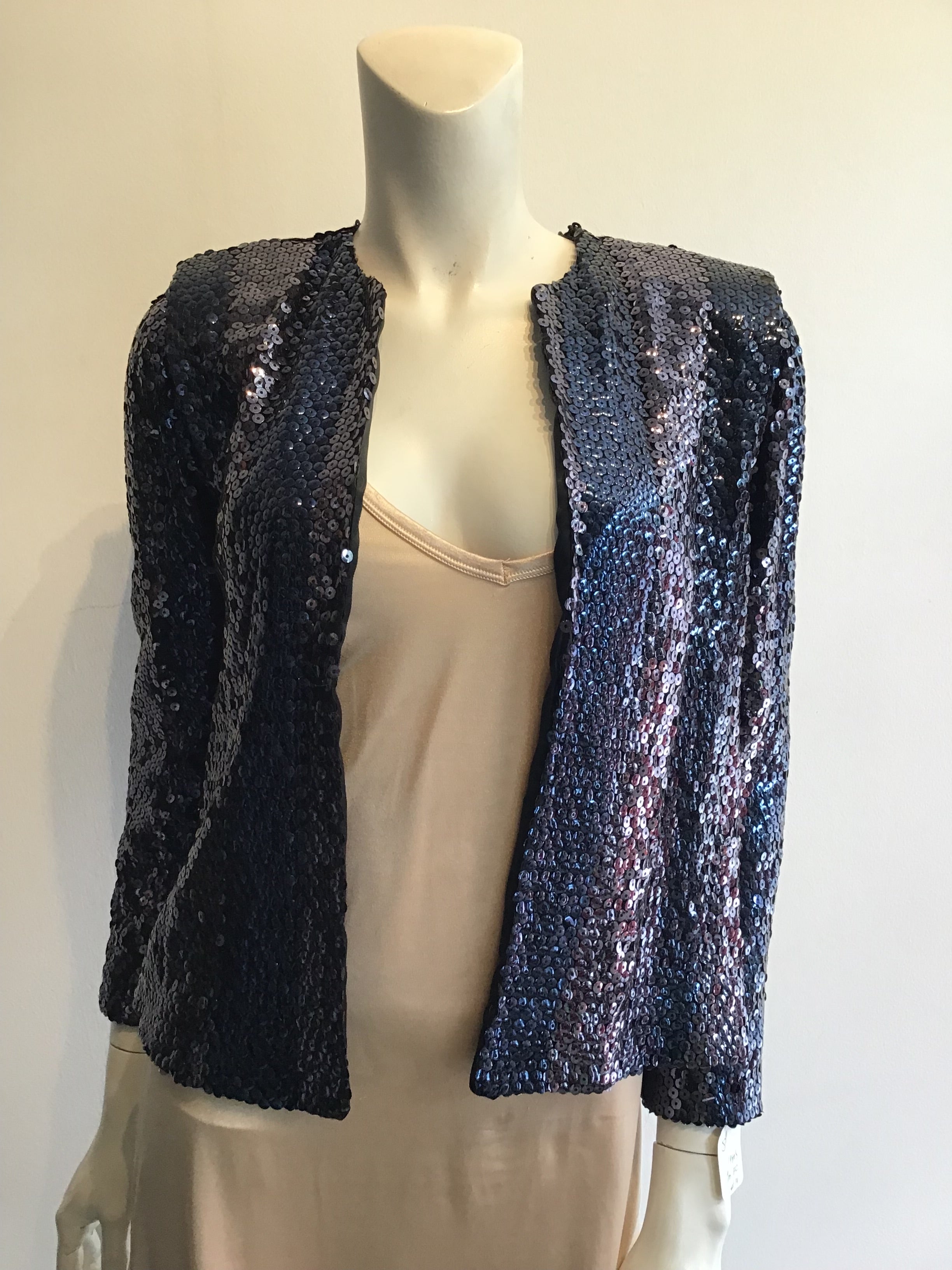 1980’s Muney New York Sequined Jacket Size 10