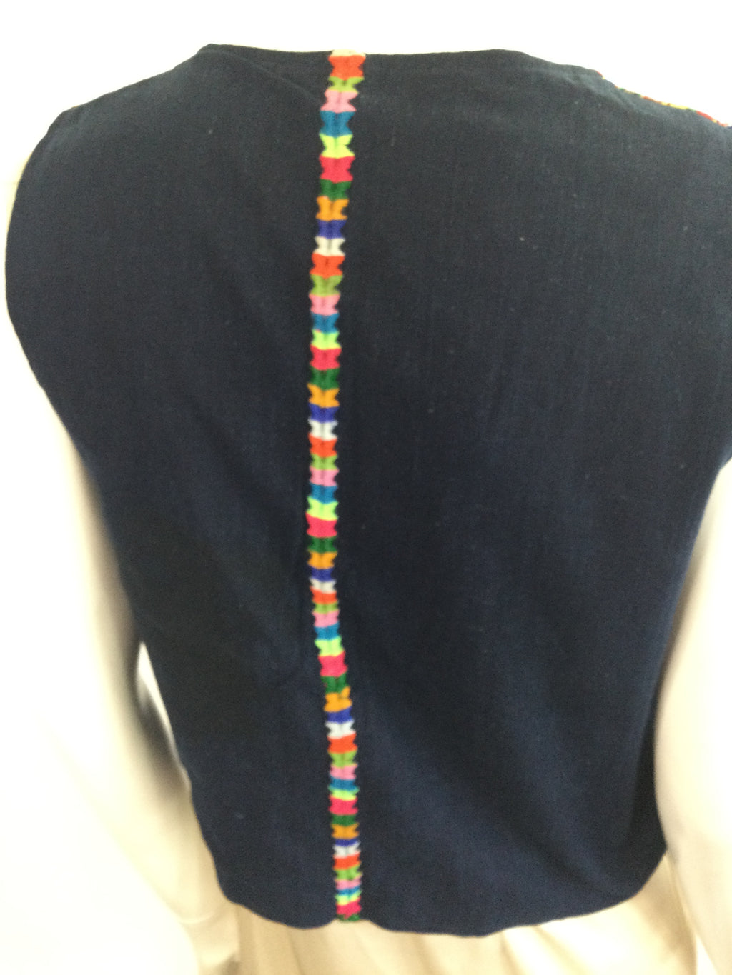 1970s Ctoon Multicolor VestSize 8